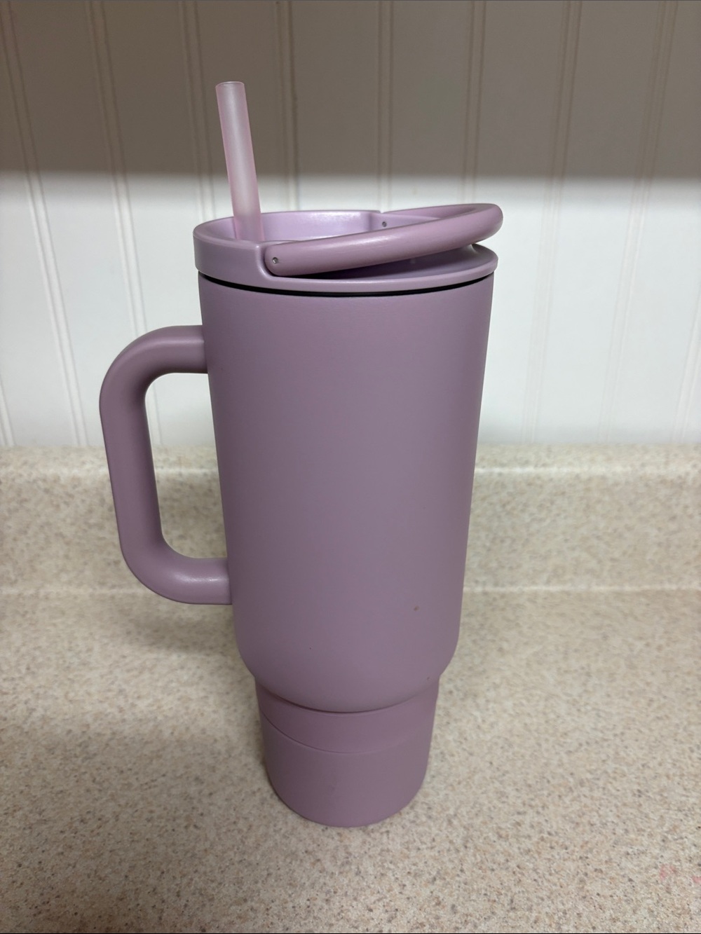 Ello 40 oz. Travel Mug with Straw - Matte Lavender - Picture 5 of 8